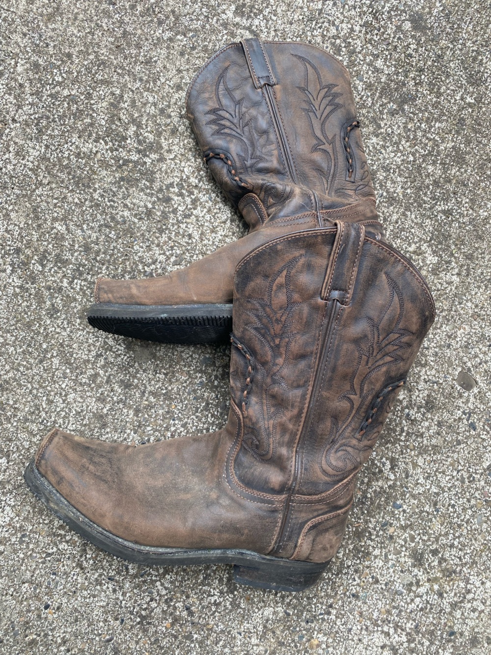 Men’s Caborca Square Toe Cowboy Boot